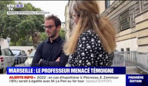 Marseille: le professeur menacé par courriers, avec une photo de Samuel Paty, témoigne encore sous le choc