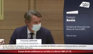 Dernière audition de François Baroin au Sénat avant de quitter la présidence de  - Les matins du Sénat (22/10/2021)