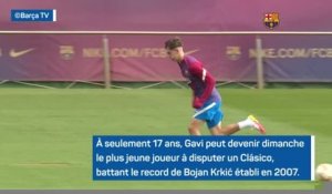 Clásico - Gavi, vers un nouveau record ?