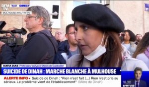 Suicide de Dinah: une enseignante appelle à "une prise de conscience collective" contre le harcèlement