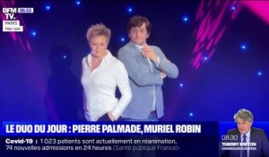 Muriel Robin et Pierre Palmade font leur entrée au musée Grévin