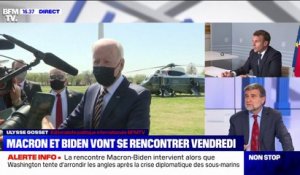 Joe Biden et Emmanuel Macron vont se rencontrer vendredi à Rome