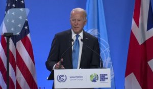 Pour Joe Biden, Xi Jinping a commis une "grave erreur" en ne venant pas à la COP26