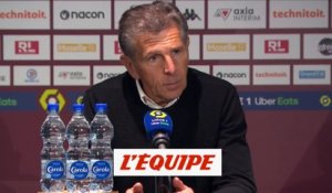 Puel : «Il ne manquait pas grand-chose» - Foot - L1 - St-Etienne