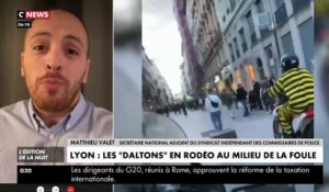 Lyon : Un membre du collectif de rap des "Dalton" en garde à vue après un nouveau rodéo urbain au milieu de la foule place Bellecour