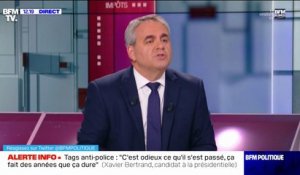 Xavier Bertrand: "En tant que président de la République, je dénoncerai les accords du Touquet"
