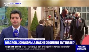 G20: Emmanuel Macron et Boris Johnson se sont entretenus pour tenter d'apaiser les tensions autour de la pêche
