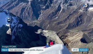 Trois alpinistes français sont portés disparus au Népal