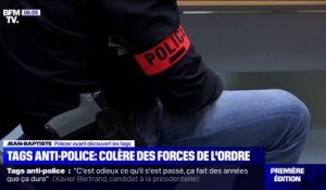 "On garde au fond de nous toutes ces menaces et ces insultes": Jean-Baptiste, policier ayant découvert les tags anti-police à Savigny-le-Temple, témoigne