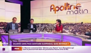 Nicolas Poincaré : Salariés sans pass sanitaire suspendus, quels revenus ? - 02/11