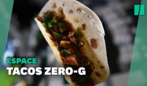 À bord de l'ISS, on mange des tacos cuisinés avec du piment qui a poussé sur place