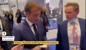 Crise des sous-marins : la révélation d’un SMS confidentiel d’Emmanuel Macron relance la polémique