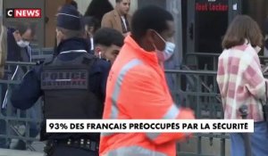 Plus de neuf Français sur dix affirment que la sécurité est pour eux une préoccupation importante, selon un sondage CSA pour CNews