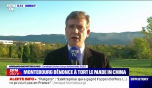 Pulls de l'armée: Arnaud Montebourg dénonce "des délocalisations maquillées sous couvert de marques françaises"