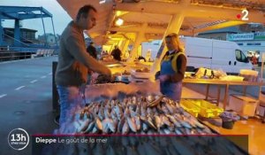 Dieppe : les produits de la mer transportés dans les assiettes