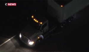 Los Angeles : la folle course-poursuite entre un voleur de camion et la police