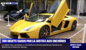 Enchères à Bercy: une Lamborghini adjugée à 227.000 euros