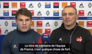 XV de France - Dupont : "J'ai fait des efforts sur l'anglais"