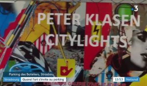 Strasbourg : l'étrange rencontre entre l'art et les automobilistes