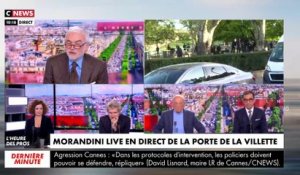 En direct dans "Morandini Live" sur CNews depuis la Porte de la Villette, les policiers repoussent les toxicomanes du camp où ils sont parqués - VIDEO