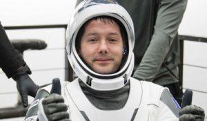 Thomas Pesquet de retour sur Terre après six moins dans l'espace