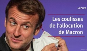 Les coulisses de l'allocution de d'Emmanuel Macron