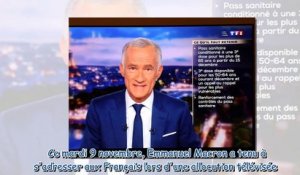 JT de 20h de TF1 - le lapsus improbable de Gilles Bouleau après les annonces présidentielles