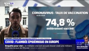Covid-19: flambée de l'épidémie en Belgique