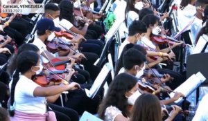 "El Sistema" en quête du record du plus grand orchestre du monde