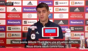 Espagne - Morata : "L’avenir s’annonce prometteur."