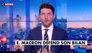 L'édito de Florian Tardif : «Emmanuel Macron défend son bilan»