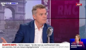 Fabien Roussel: "Je réitère mon appel à ce que la France s'engage vraiment pour lever les brevets sur les vaccins"