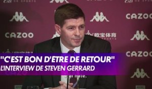 Steven Gerrard : "C'est bon d'être de retour"