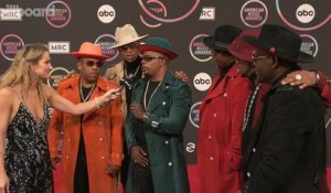 New Edition on New Kids on the Block, First Billboard Chart Memory | AMAs 2021