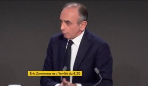 Présidentielle : Éric Zemmour veut "réserver" les minima sociaux aux Français et les "retirer aux étrangers"
