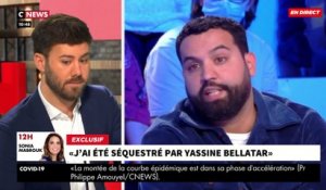 Le journaliste "séquestré" par Yassine Belattar en exclusivité dans "Morandini Live" sur CNews