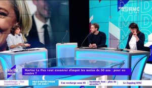 Marine Le Pen veut éxonérer d'impôt les moins de 30 ans : pour ou contre ? - 22/11