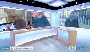 Covid-19 : le télétravail de nouveau obligatoire en Belgique