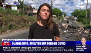 Guadeloupe: au point de blocage de Mare Gaillard, le mouvement de contestation ne semble pas près de s'arrêter