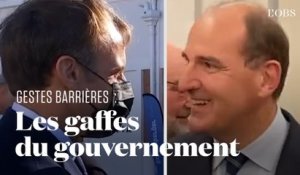 Quand Jean Castex et Emmanuel Macron oublient (encore) les gestes barrières