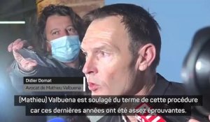 Valbuena est "soulagé, satisfait et n'attend pas d'excuses" selon son avocat