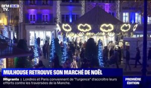 Le marché de Noël de Mulhouse est de retour, après une année d'absence