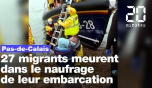 Pas-de-Calais : 27 migrants meurent dans le naufrage de leur embarcation