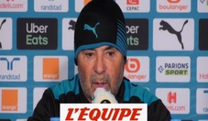 «La victoire contre Nantes m'a plu, celle contre Troyes m'a inquiété» - Foot - L1 - OM - Sampaoli