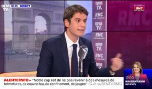 Gabriel Attal: "Depuis le début de l'année, nous avons arrêté 1.500 passeurs, on a démantelé 44 réseaux de passeurs en France"