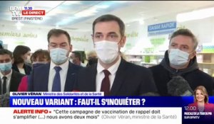 Olivier Véran: "Cette campagne de vaccination de rappel doit s'amplifier"