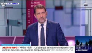 Accusations d'agressions sexuelles: Christophe Castaner pense que la vérité de Nicolas Hulot "n'est pas la vérité"