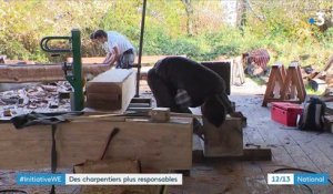 Eure : des charpentiers aux méthodes ancestrales plus responsables