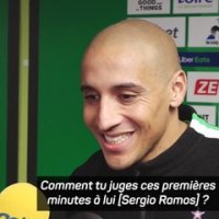 ASSE-PSG : Wahbi Khazri se fout de la prestation de Sergio Ramos