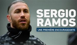 PSG - Sergio Ramos, une première encourageante
